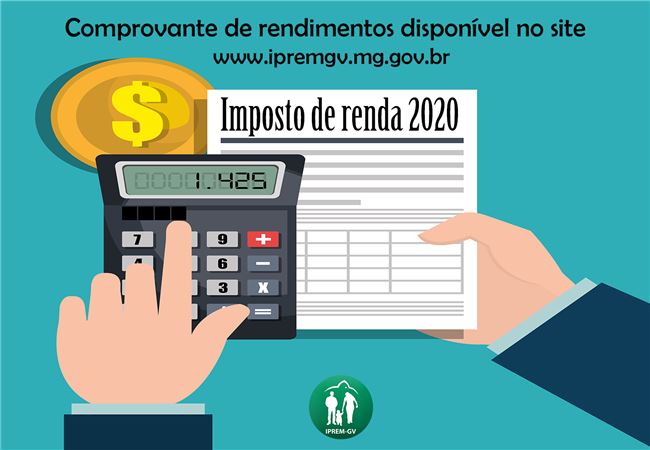 IPREMGV Comprovante de Rendimentos 2020 é disponibilizado para